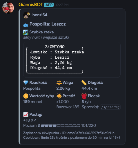 Podgląd projektu: giannisBOT